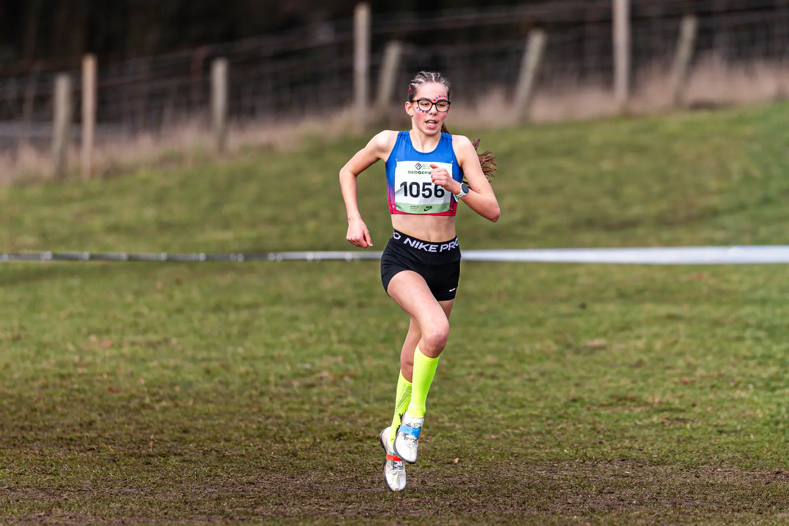 Brentwood Beagles athletes at the English Cross Country Association National Cross Country Championships, Sedgefield, 21 February 2026