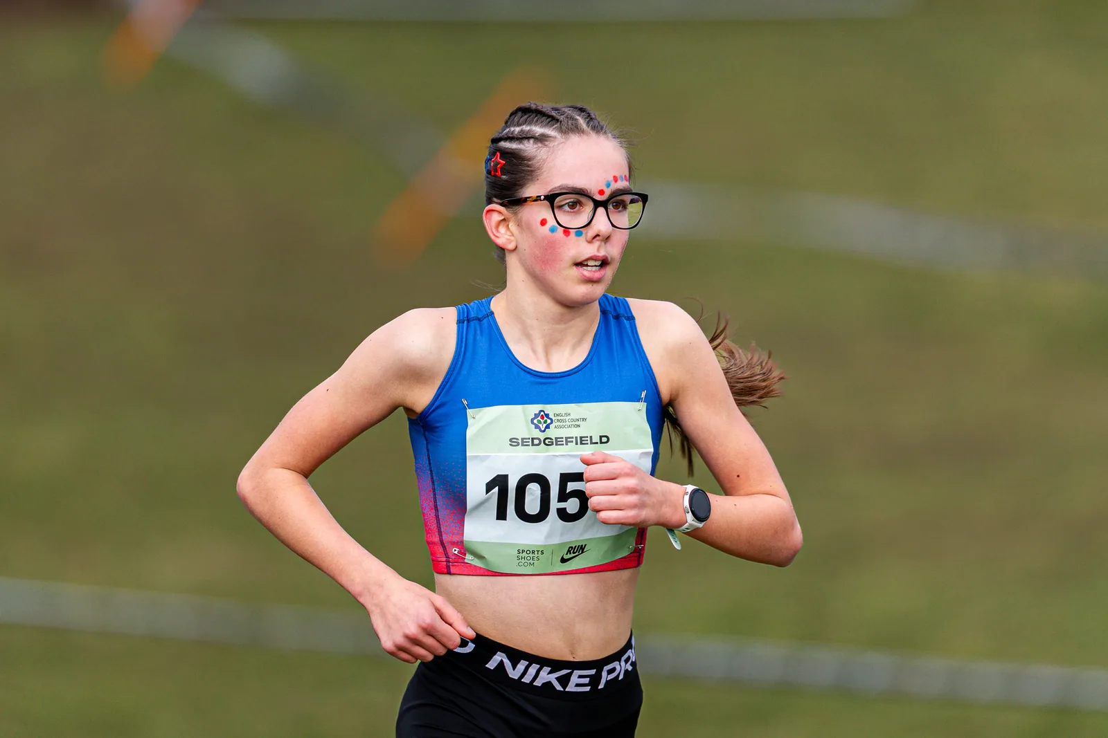 Brentwood Beagles athletes at the English Cross Country Association National Cross Country Championships, Sedgefield, 21 February 2026