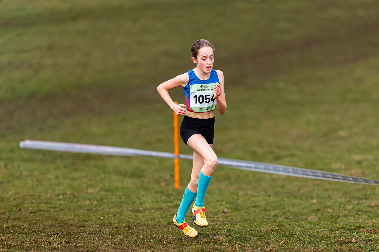 Brentwood Beagles athletes at the English Cross Country Association National Cross Country Championships, Sedgefield, 21 February 2026