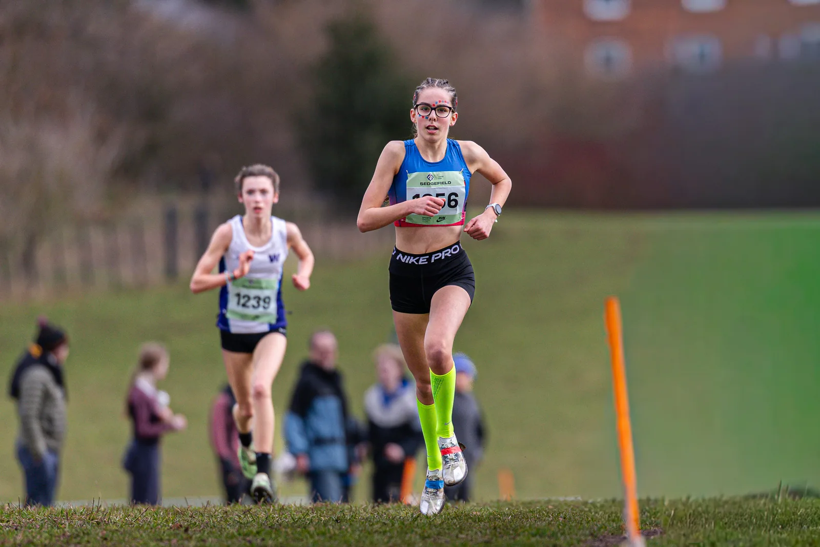 Brentwood Beagles athletes at the English Cross Country Association National Cross Country Championships, Sedgefield, 21 February 2026