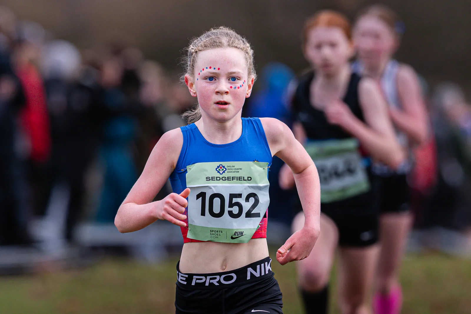 Brentwood Beagles athletes at the English Cross Country Association National Cross Country Championships, Sedgefield, 21 February 2026