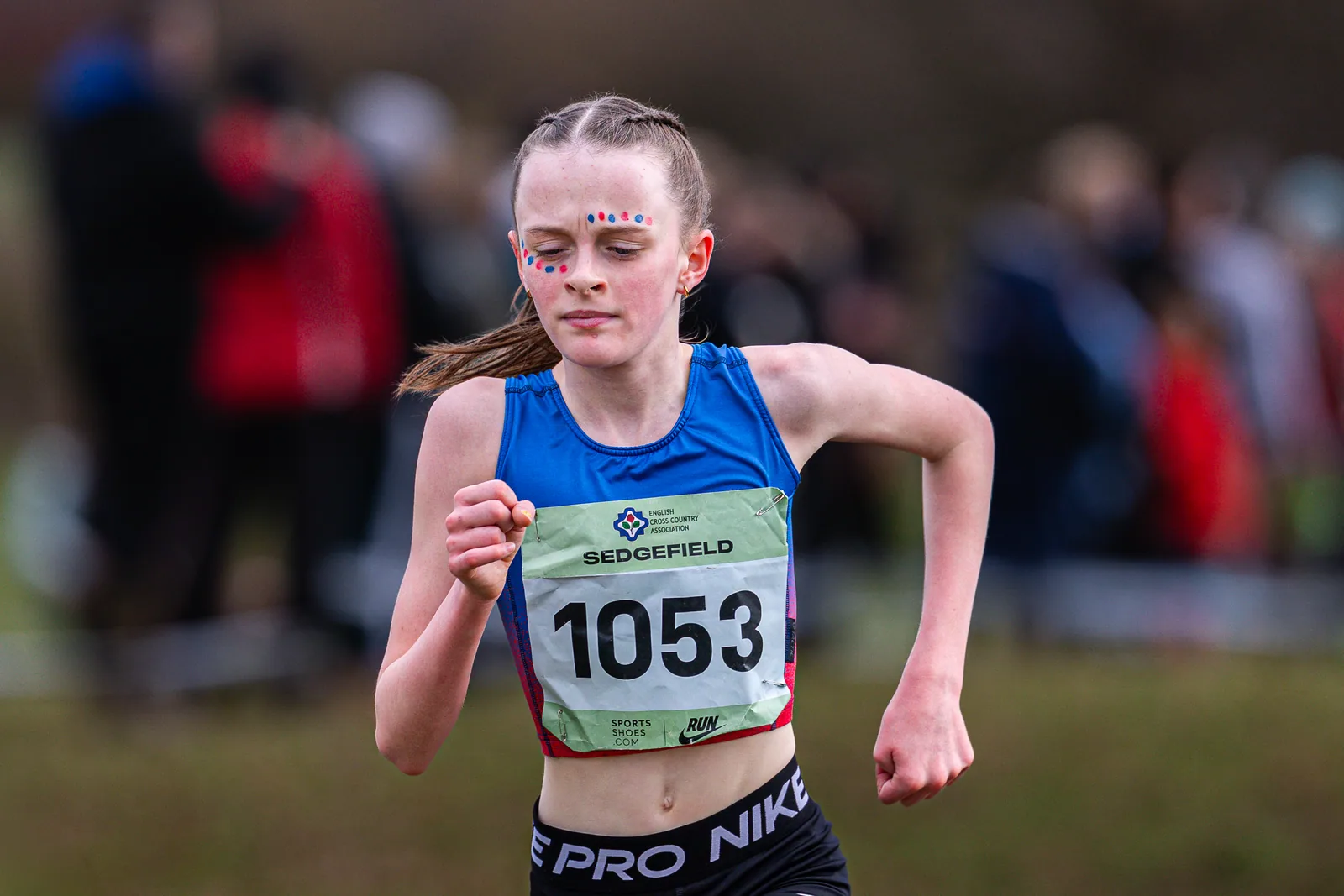 Brentwood Beagles athletes at the English Cross Country Association National Cross Country Championships, Sedgefield, 21 February 2026