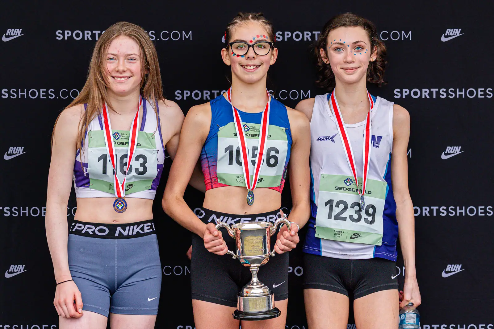 Brentwood Beagles athletes at the English Cross Country Association National Cross Country Championships, Sedgefield, 21 February 2026