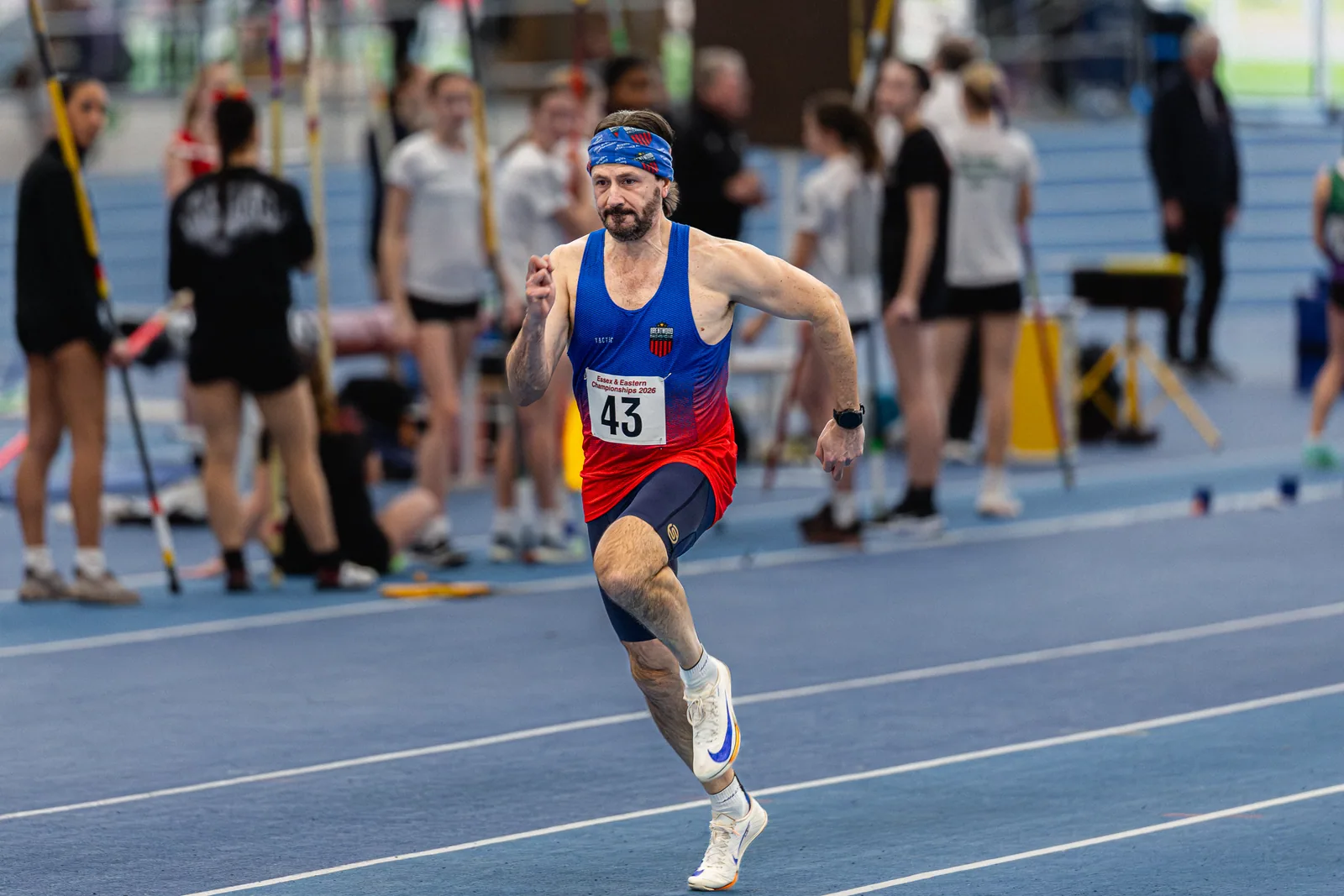 Brentwood Beagles athletes at the Essex and Eastern Indoor Championships - Day Two, 1 March 2026