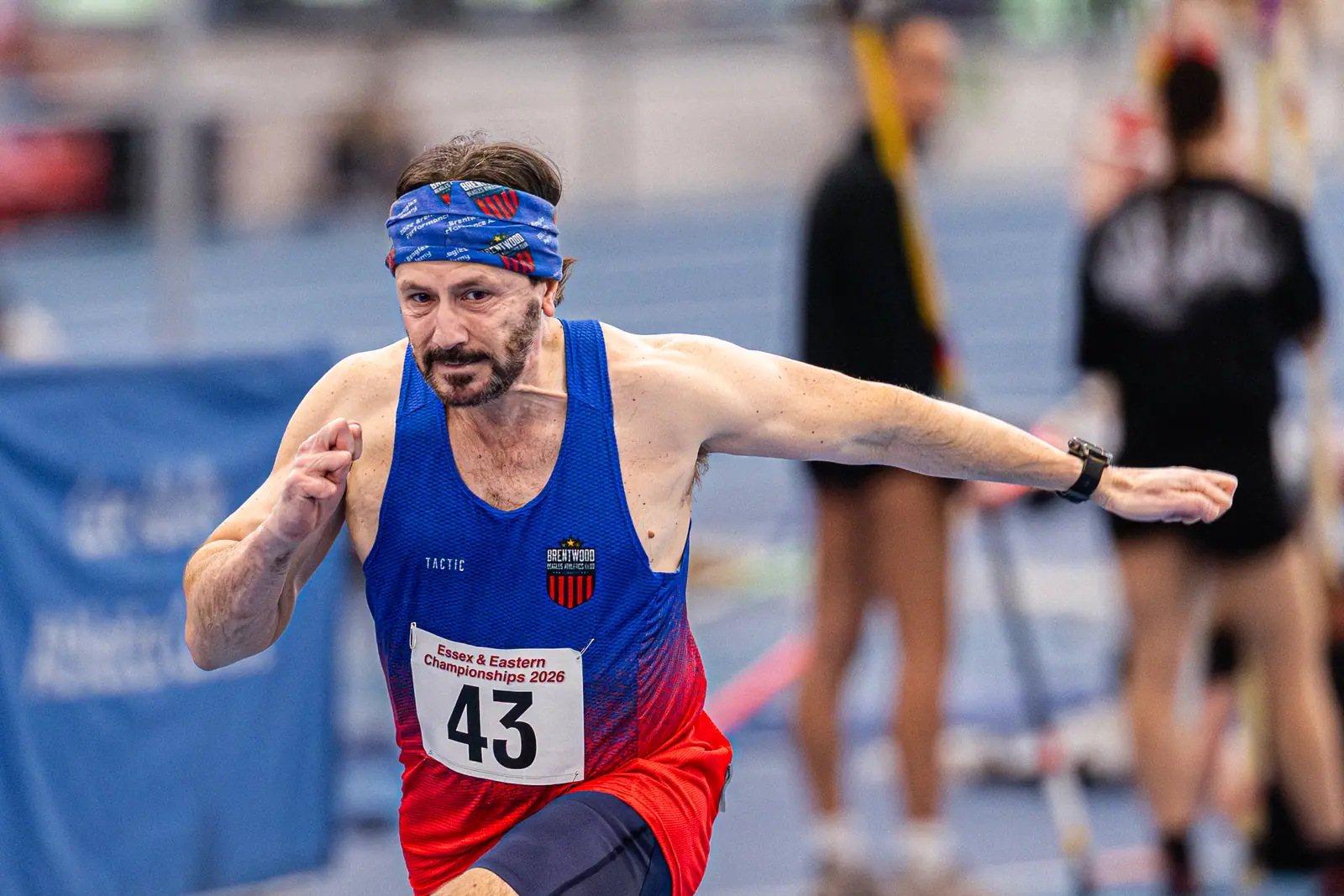 Brentwood Beagles athletes at the Essex and Eastern Indoor Championships - Day Two, 1 March 2026