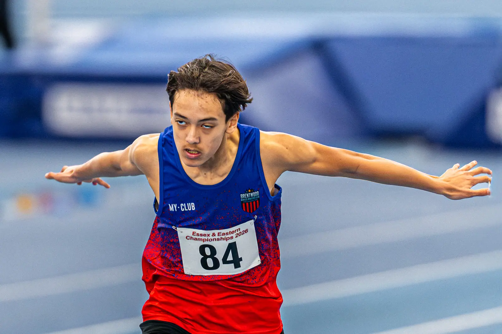 Brentwood Beagles athletes at the Essex and Eastern Indoor Championships - Day Two, 1 March 2026