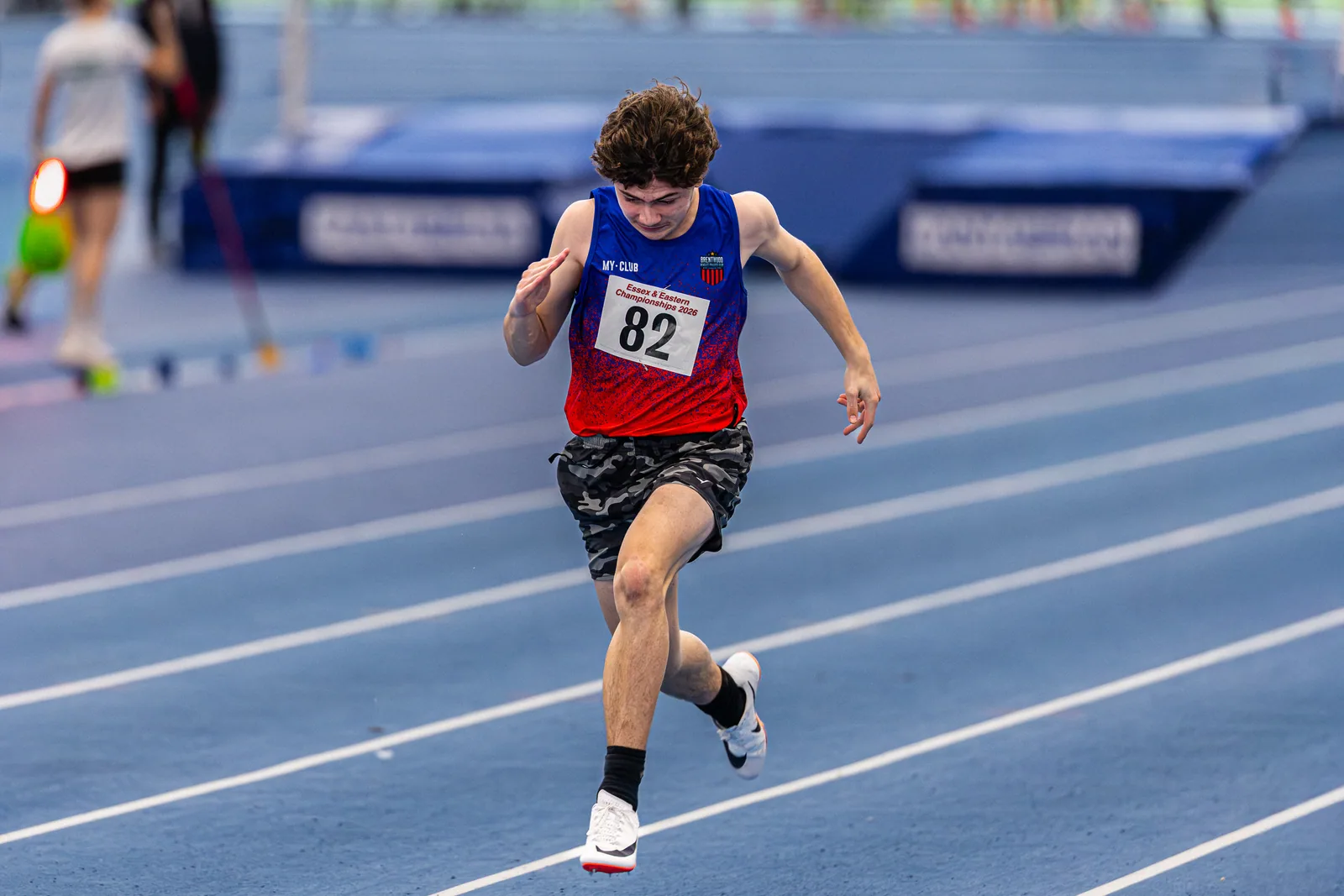 Brentwood Beagles athletes at the Essex and Eastern Indoor Championships - Day Two, 1 March 2026