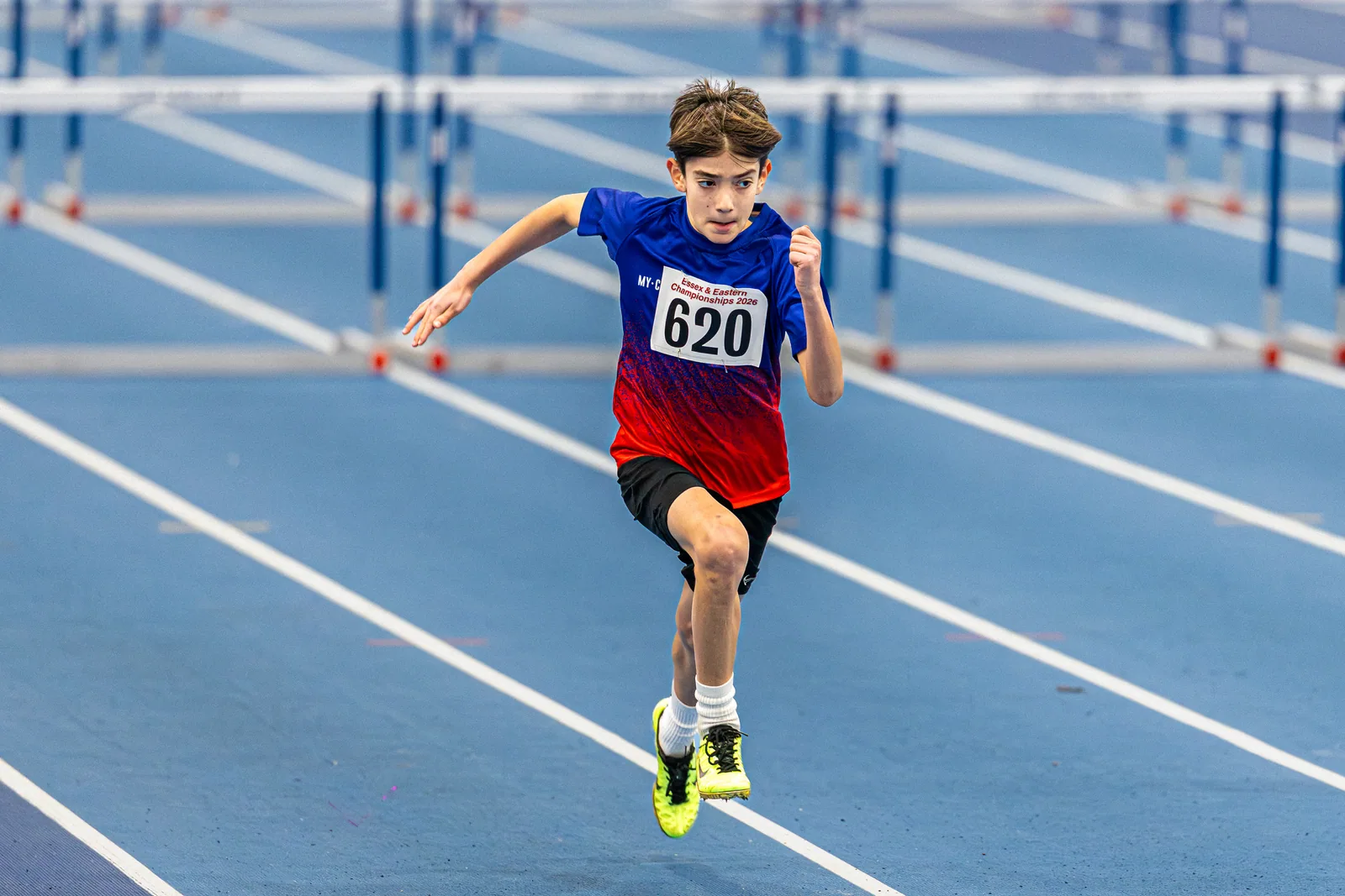 Brentwood Beagles athletes at the Essex and Eastern Indoor Championships - Day Two, 1 March 2026