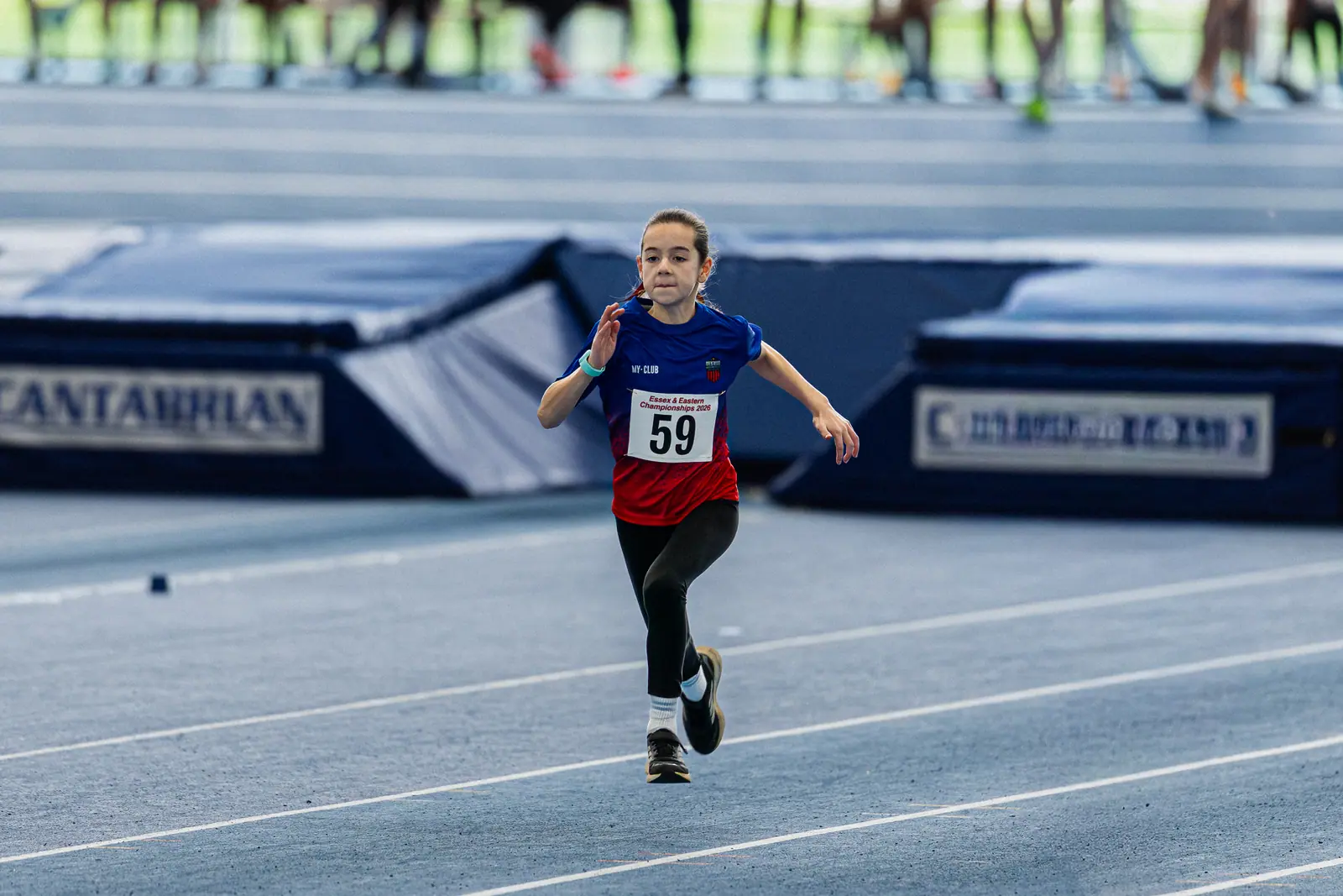 Brentwood Beagles athletes at the Essex and Eastern Indoor Championships - Day Two, 1 March 2026