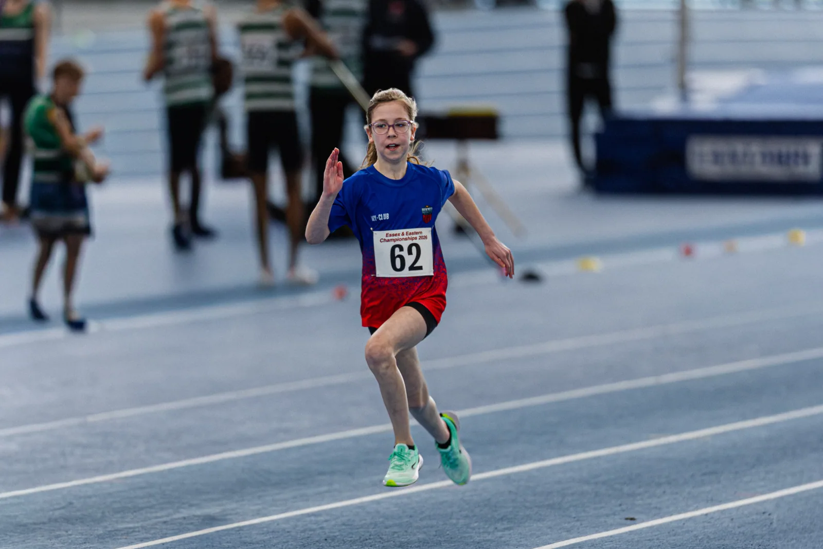 Brentwood Beagles athletes at the Essex and Eastern Indoor Championships - Day Two, 1 March 2026