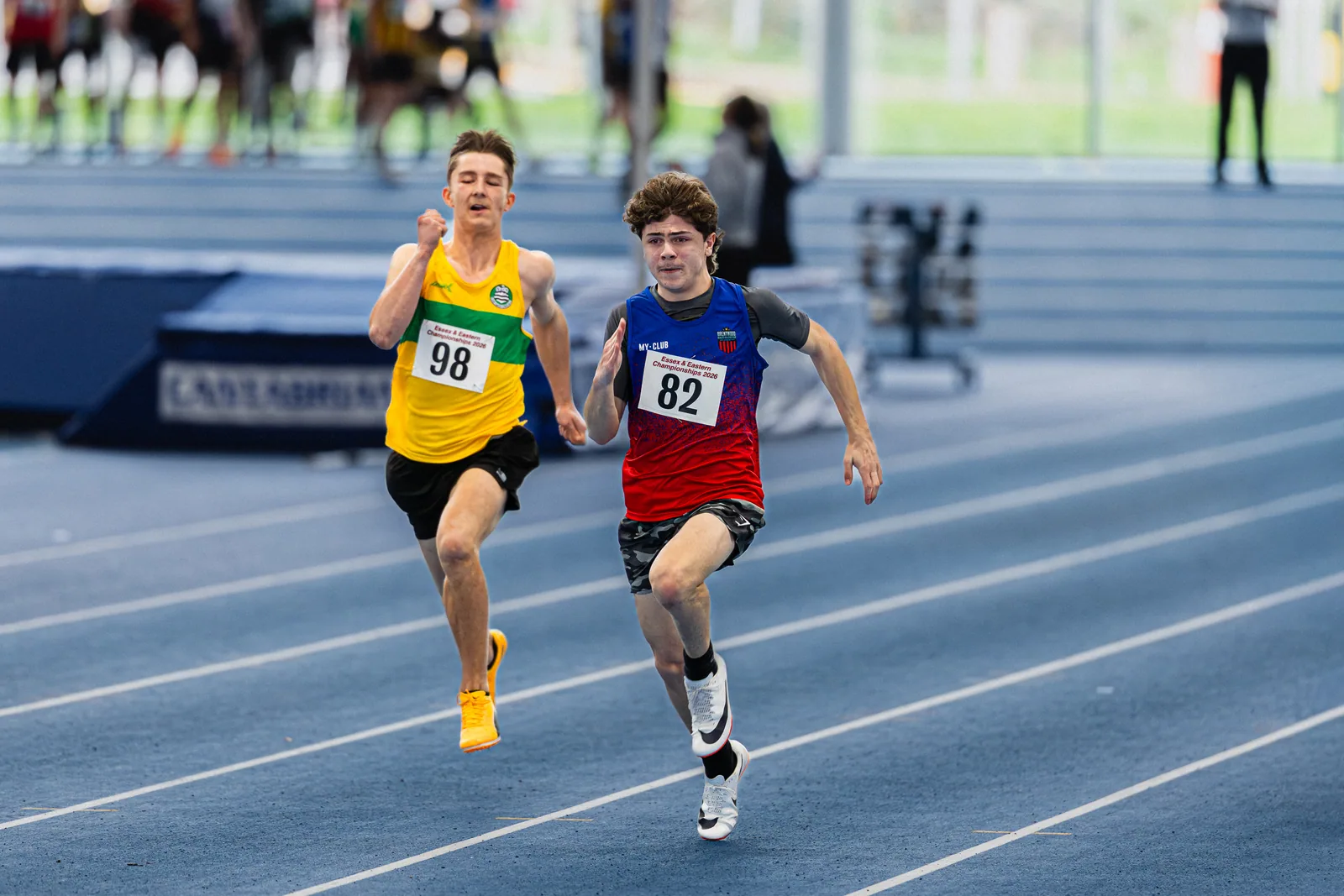 Brentwood Beagles athletes at the Essex and Eastern Indoor Championships - Day Two, 1 March 2026