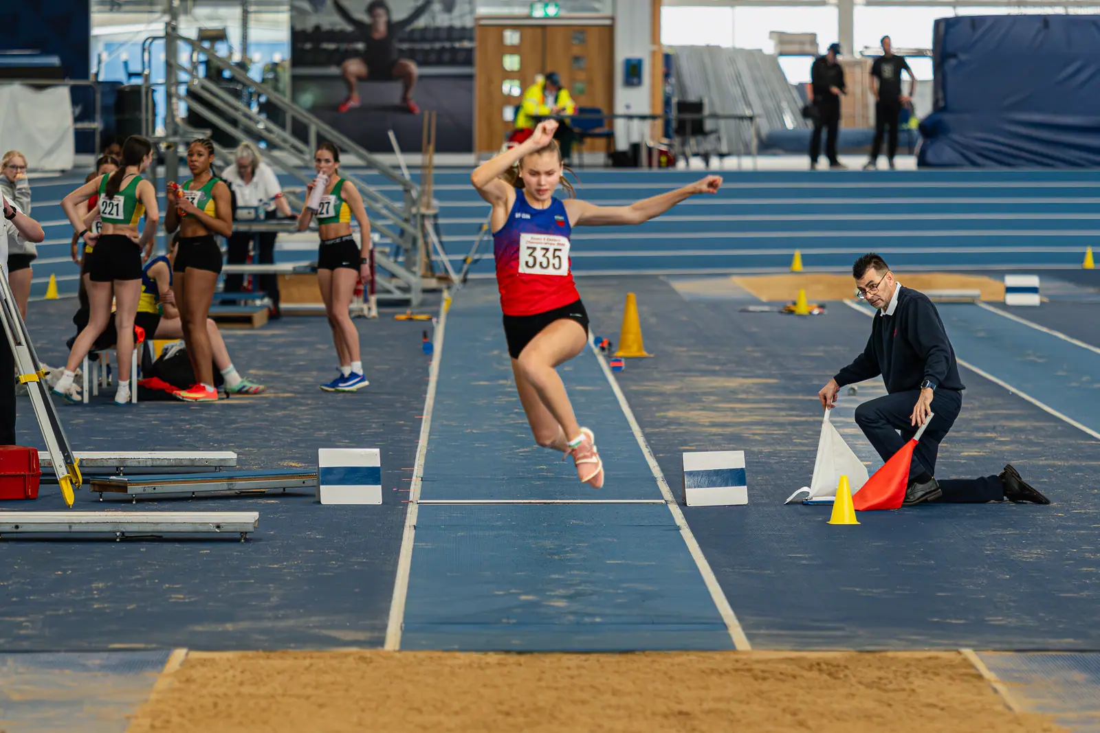 Brentwood Beagles athletes at the Essex and Eastern Indoor Championships - Day Two, 1 March 2026