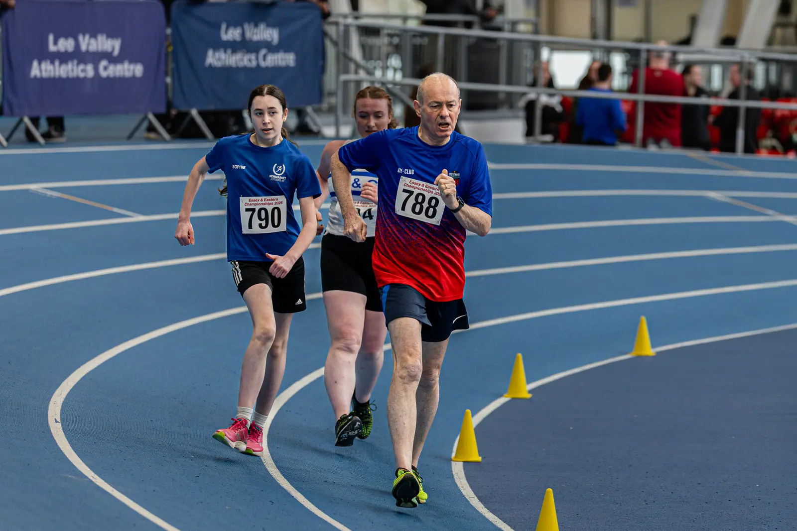 Brentwood Beagles athletes at the Essex and Eastern Indoor Championships - Day Two, 1 March 2026