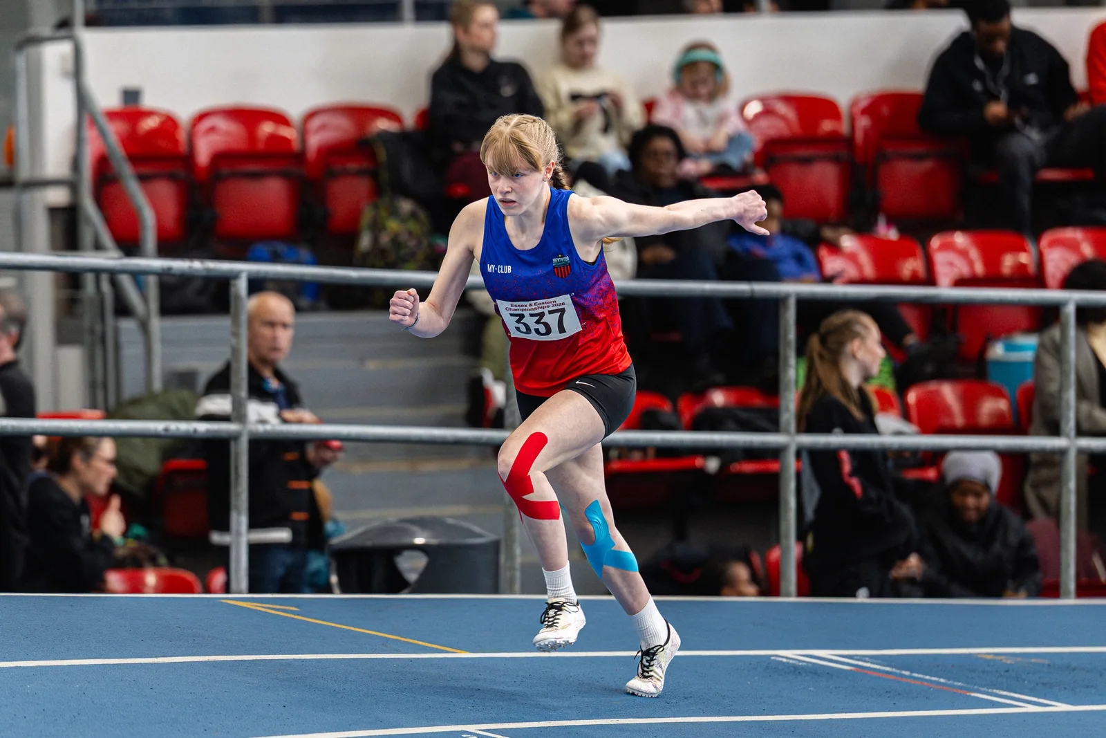 Brentwood Beagles athletes at the Essex and Eastern Indoor Championships - Day Two, 1 March 2026