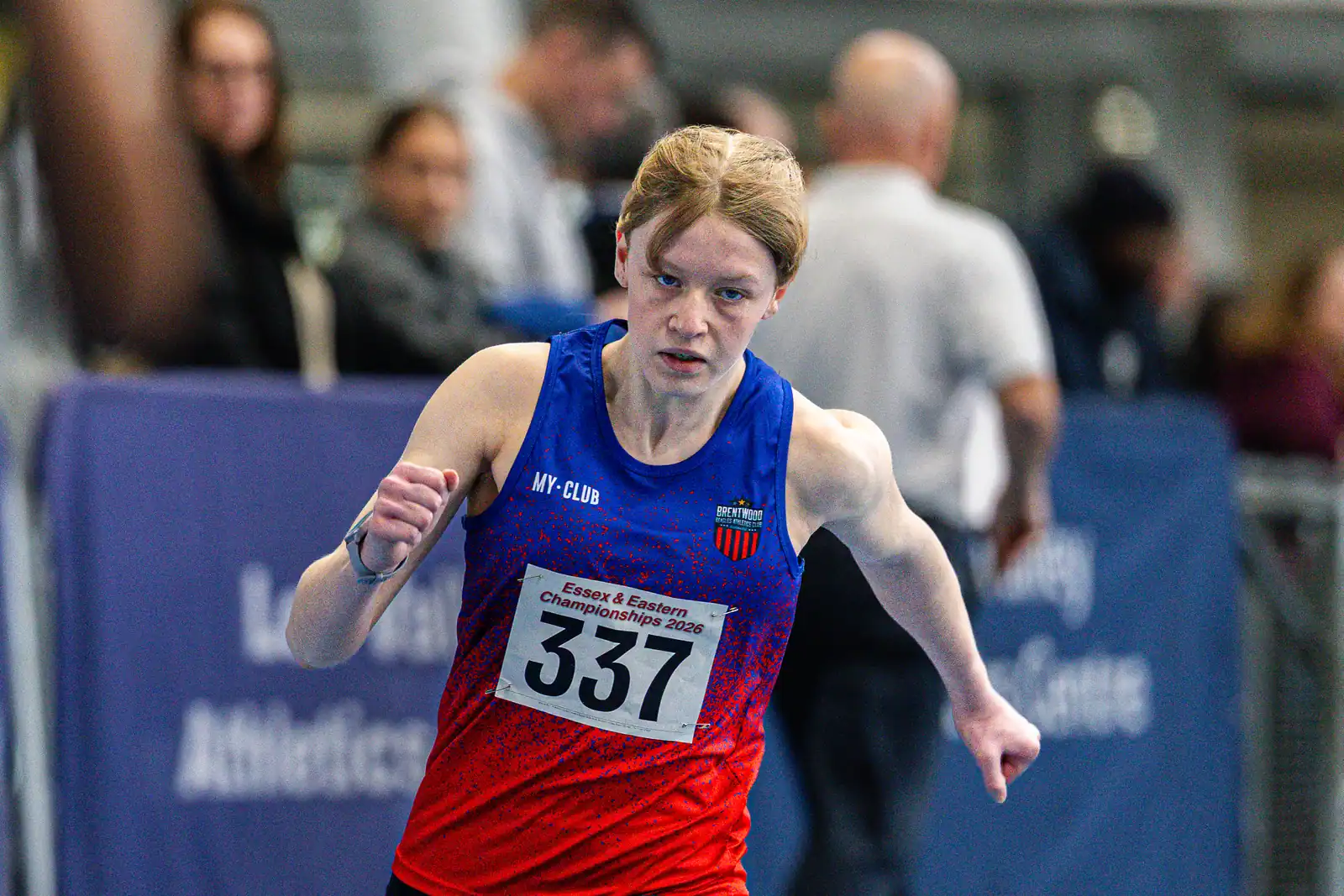 Brentwood Beagles athletes at the Essex and Eastern Indoor Championships - Day Two, 1 March 2026