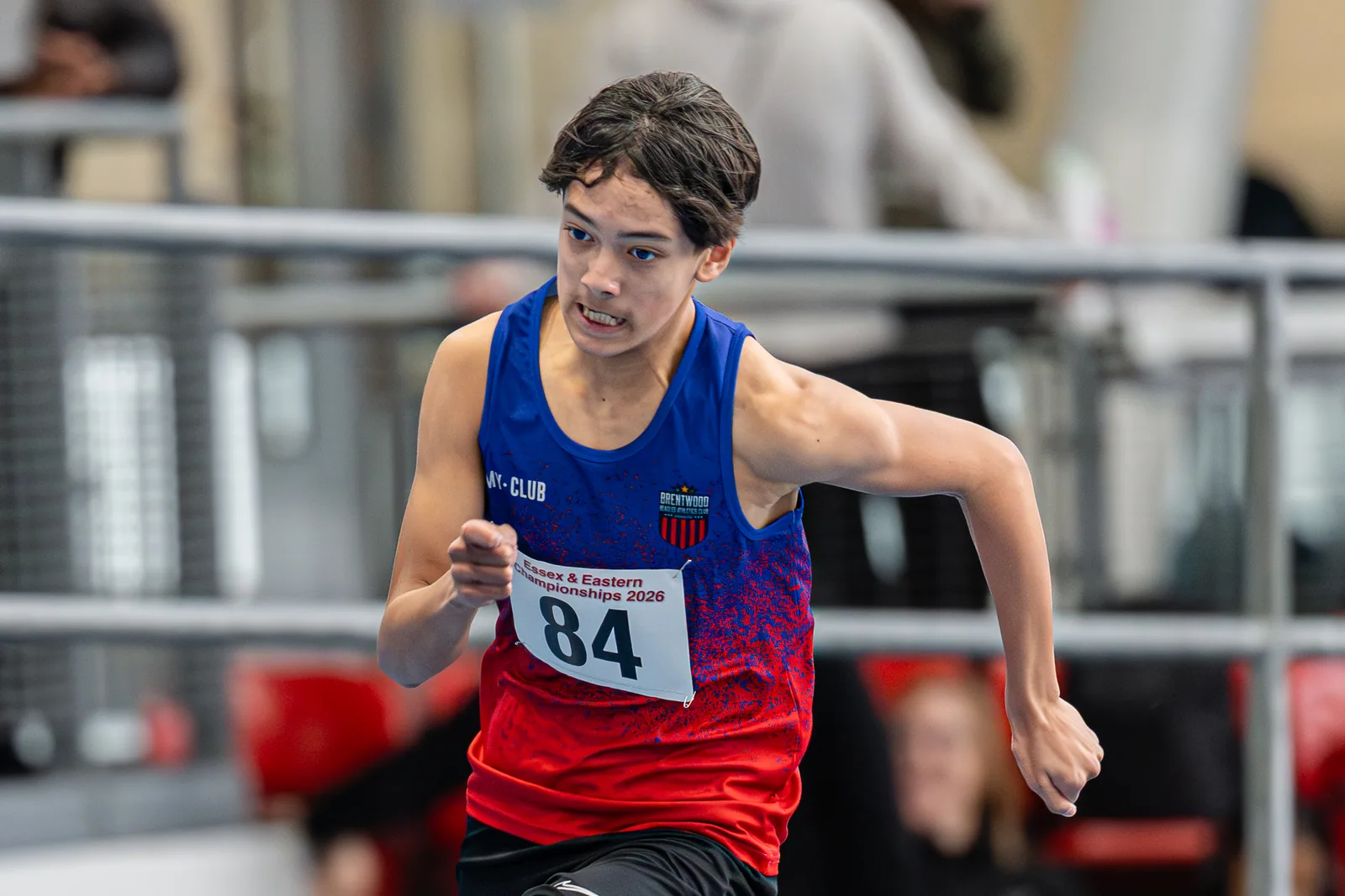 Brentwood Beagles athletes at the Essex and Eastern Indoor Championships - Day Two, 1 March 2026