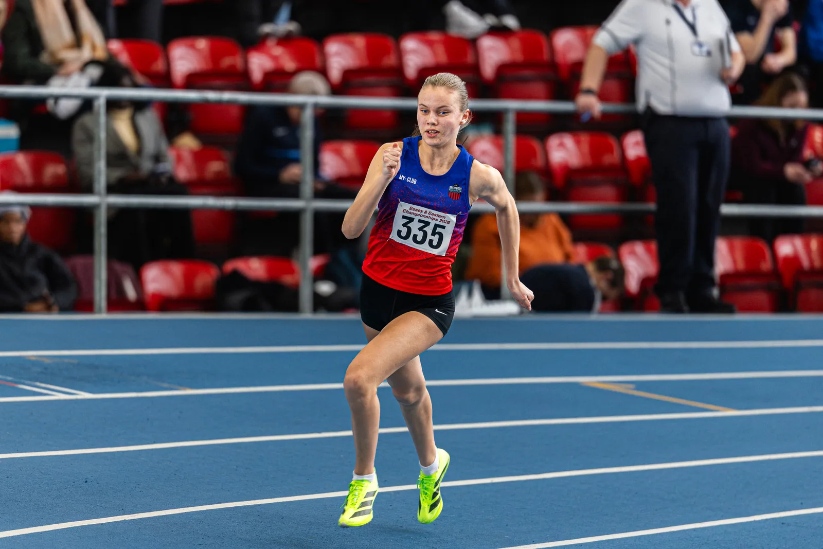 Brentwood Beagles athletes at the Essex and Eastern Indoor Championships - Day Two, 1 March 2026