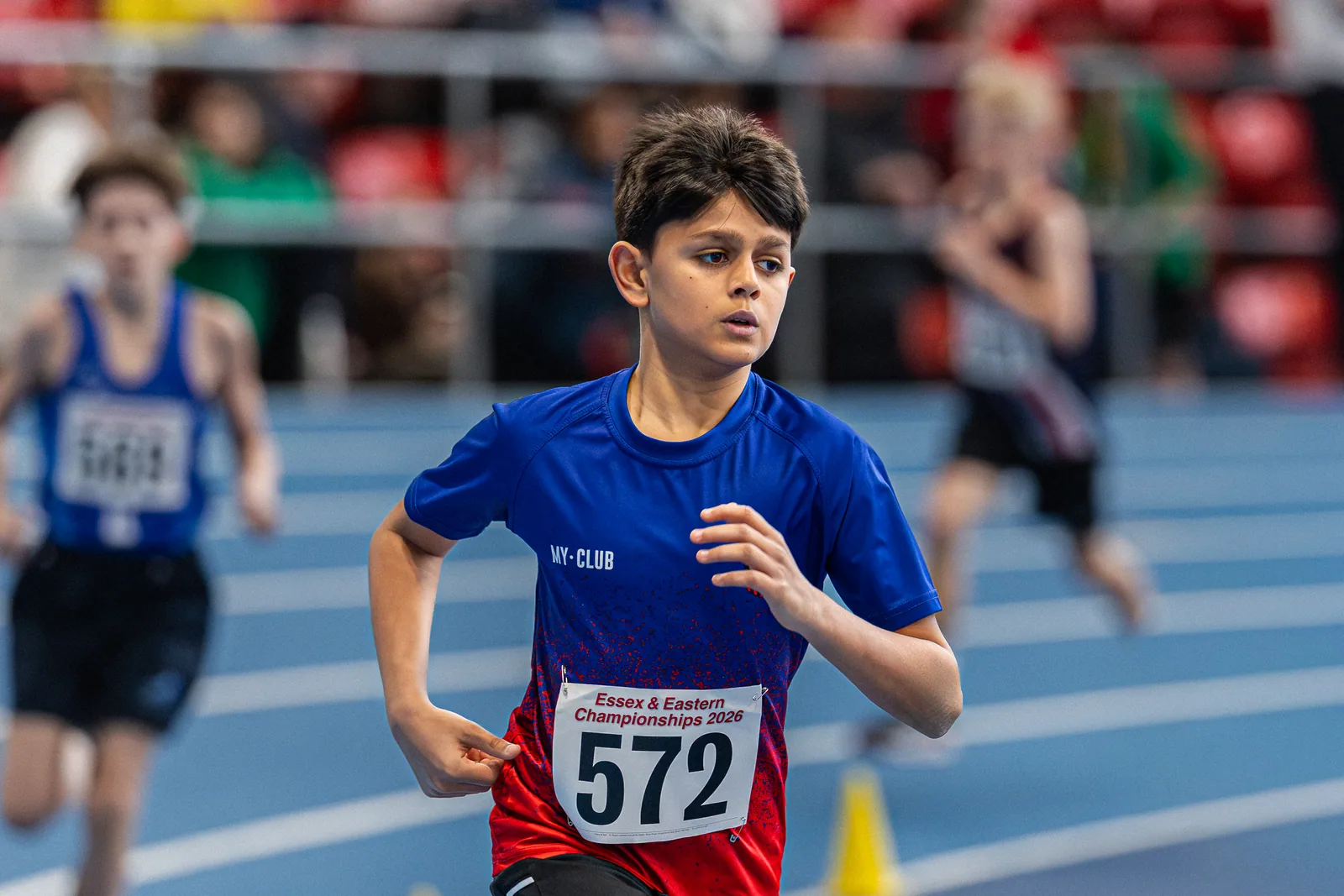 Brentwood Beagles athletes at the Essex and Eastern Indoor Championships - Day Two, 1 March 2026
