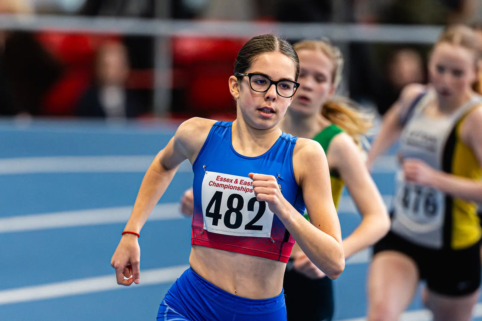 Brentwood Beagles athletes at the Essex and Eastern Indoor Championships - Day Two, 1 March 2026