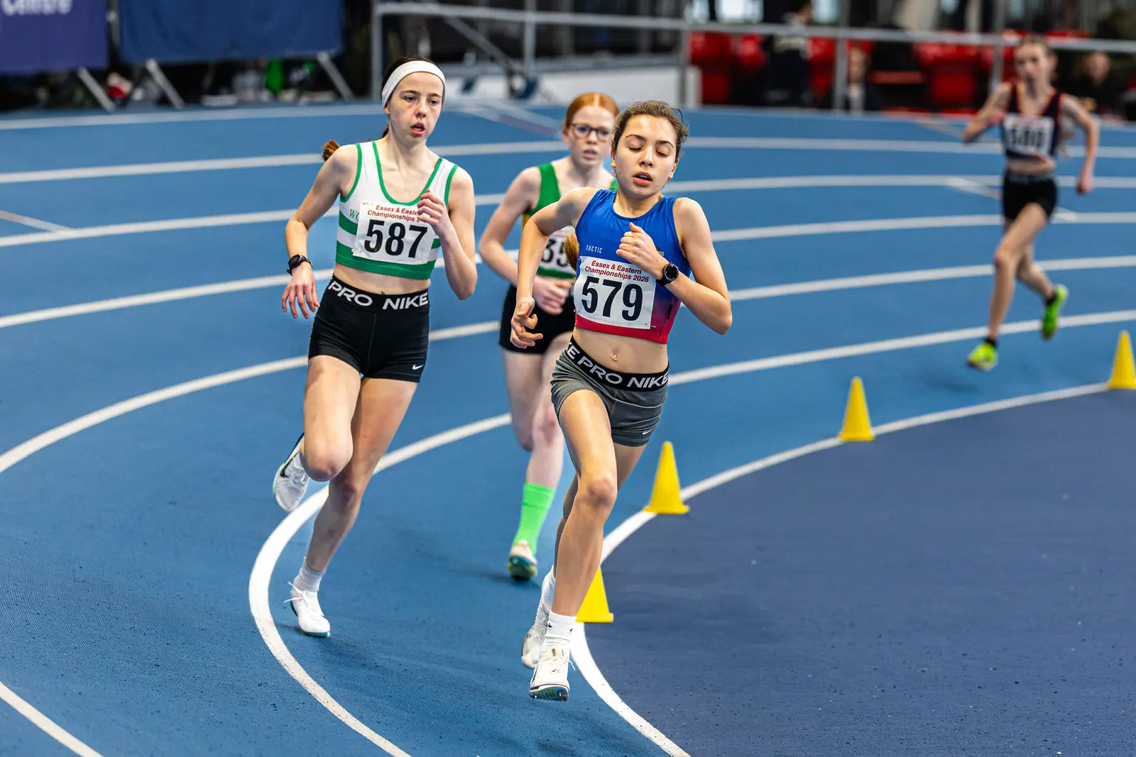 Brentwood Beagles athletes at the Essex and Eastern Indoor Championships - Day Two, 1 March 2026