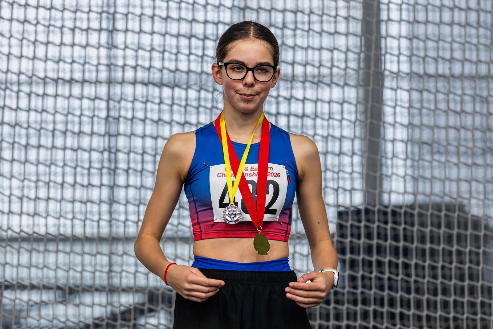 Brentwood Beagles athletes at the Essex and Eastern Indoor Championships - Day Two, 1 March 2026