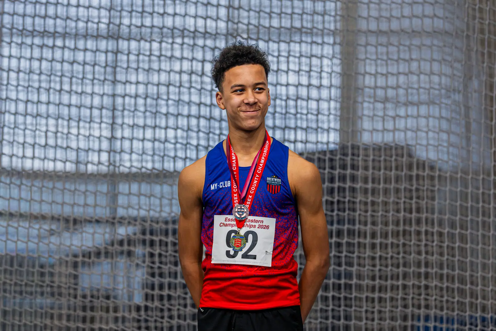 Brentwood Beagles athletes at the Essex and Eastern Indoor Championships - Day Two, 1 March 2026