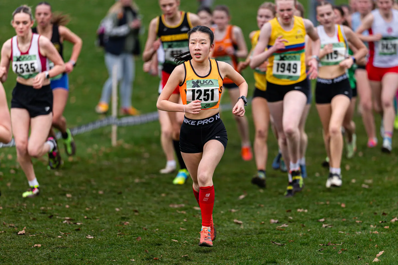 Brentwood Beagles athletes at the National Inter-Counties Championships and Cross Challenge Final, Wollaton Hall, Nottingham, 7 March 2026
