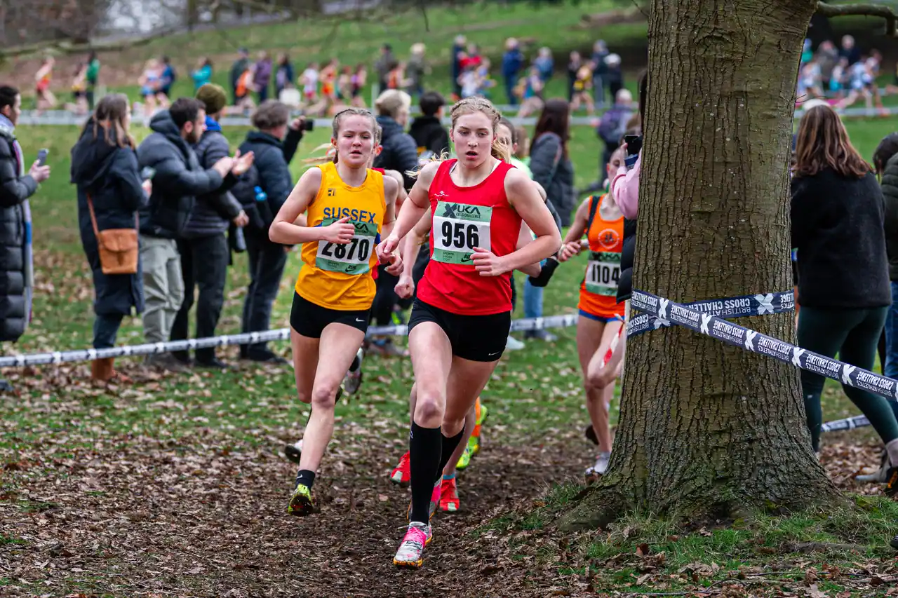 Brentwood Beagles athletes at the National Inter-Counties Championships and Cross Challenge Final, Wollaton Hall, Nottingham, 7 March 2026