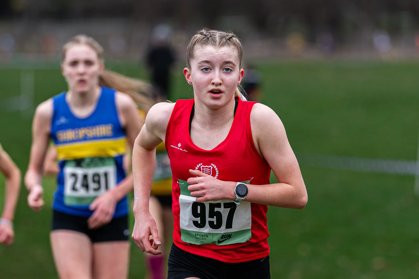 Brentwood Beagles athletes at the National Inter-Counties Championships and Cross Challenge Final, Wollaton Hall, Nottingham, 7 March 2026