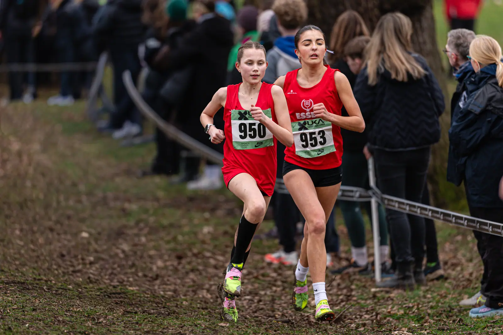 Brentwood Beagles athletes at the National Inter-Counties Championships and Cross Challenge Final, Wollaton Hall, Nottingham, 7 March 2026
