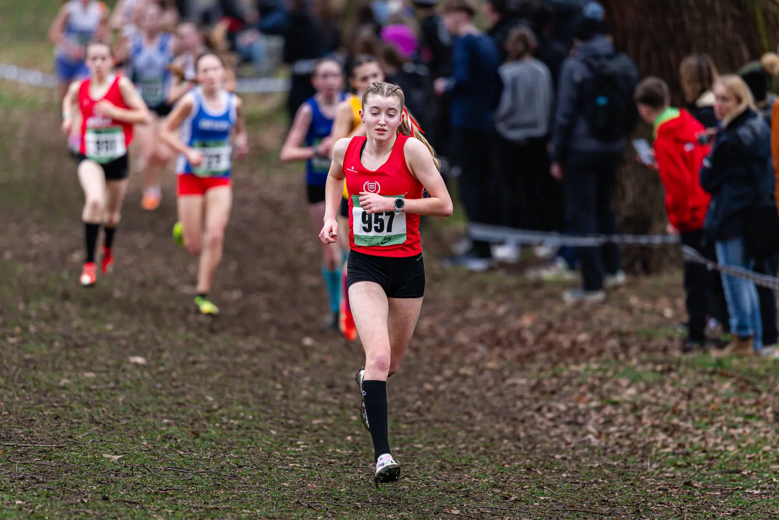 Brentwood Beagles athletes at the National Inter-Counties Championships and Cross Challenge Final, Wollaton Hall, Nottingham, 7 March 2026
