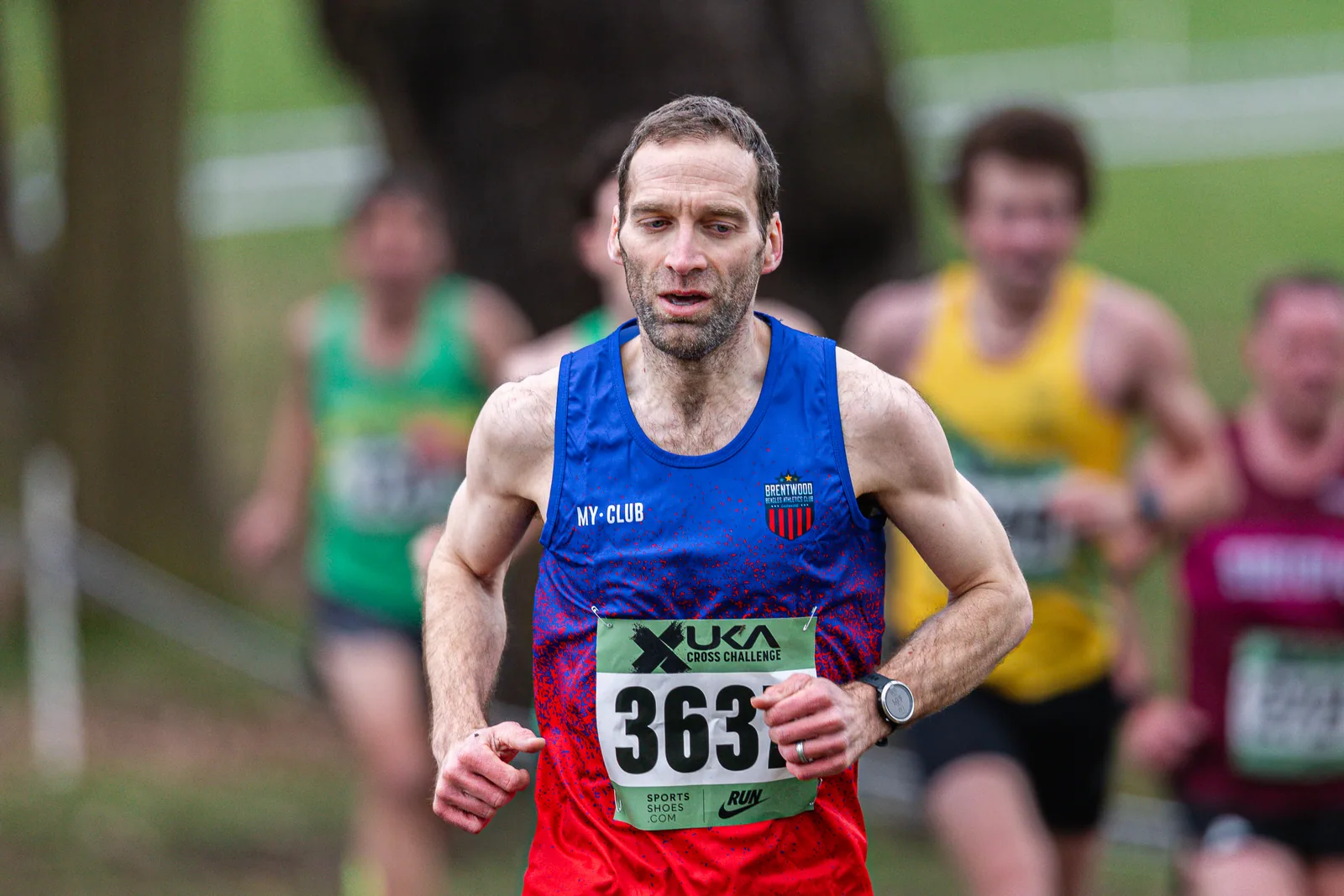 Brentwood Beagles athletes at the National Inter-Counties Championships and Cross Challenge Final, Wollaton Hall, Nottingham, 7 March 2026