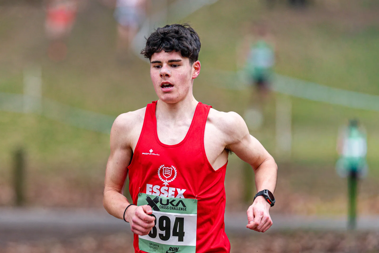 Brentwood Beagles athletes at the National Inter-Counties Championships and Cross Challenge Final, Wollaton Hall, Nottingham, 7 March 2026