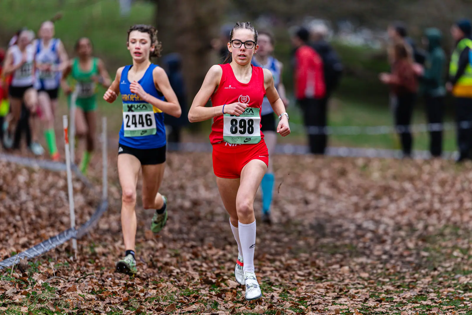 Brentwood Beagles athletes at the National Inter-Counties Championships and Cross Challenge Final, Wollaton Hall, Nottingham, 7 March 2026