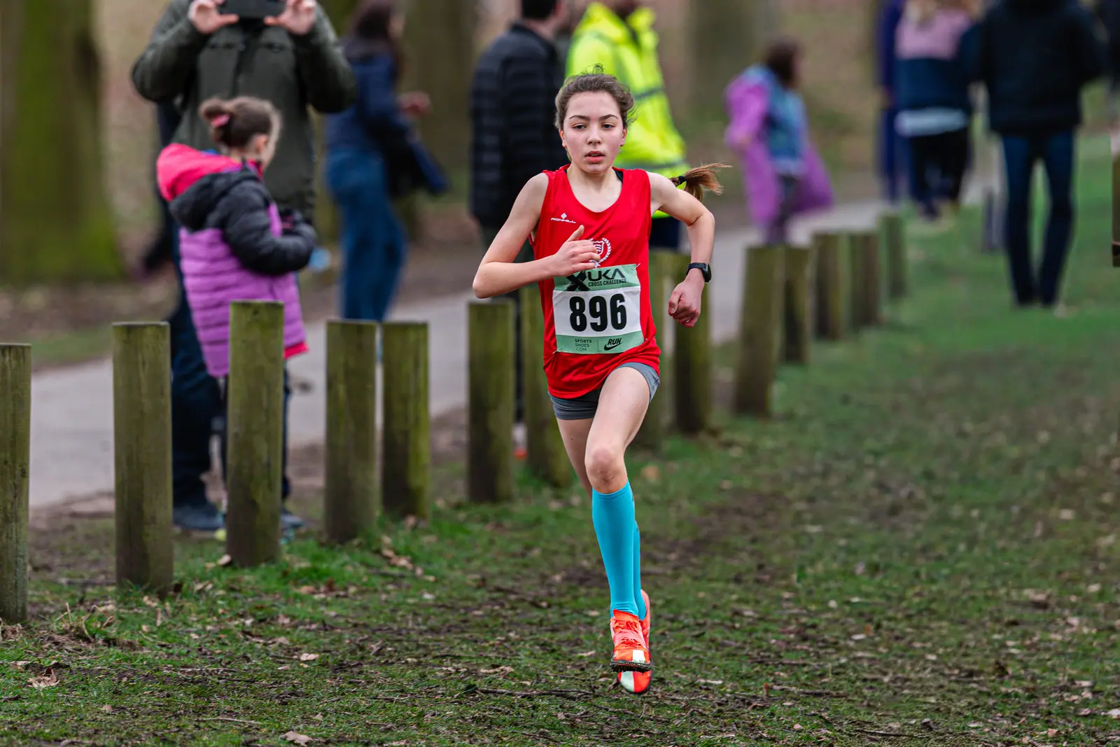 Brentwood Beagles athletes at the National Inter-Counties Championships and Cross Challenge Final, Wollaton Hall, Nottingham, 7 March 2026
