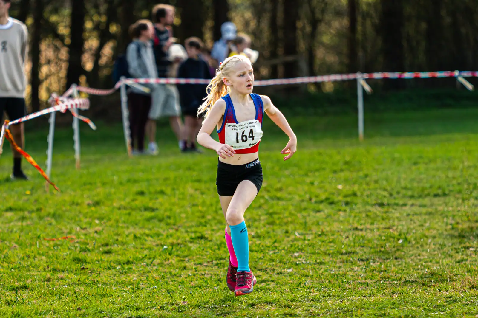 Brentwood Beagles athletes at the Primary and Year 7 Schools National Cross Country, Stoneleigh, Leicestershire, 21 March 2026