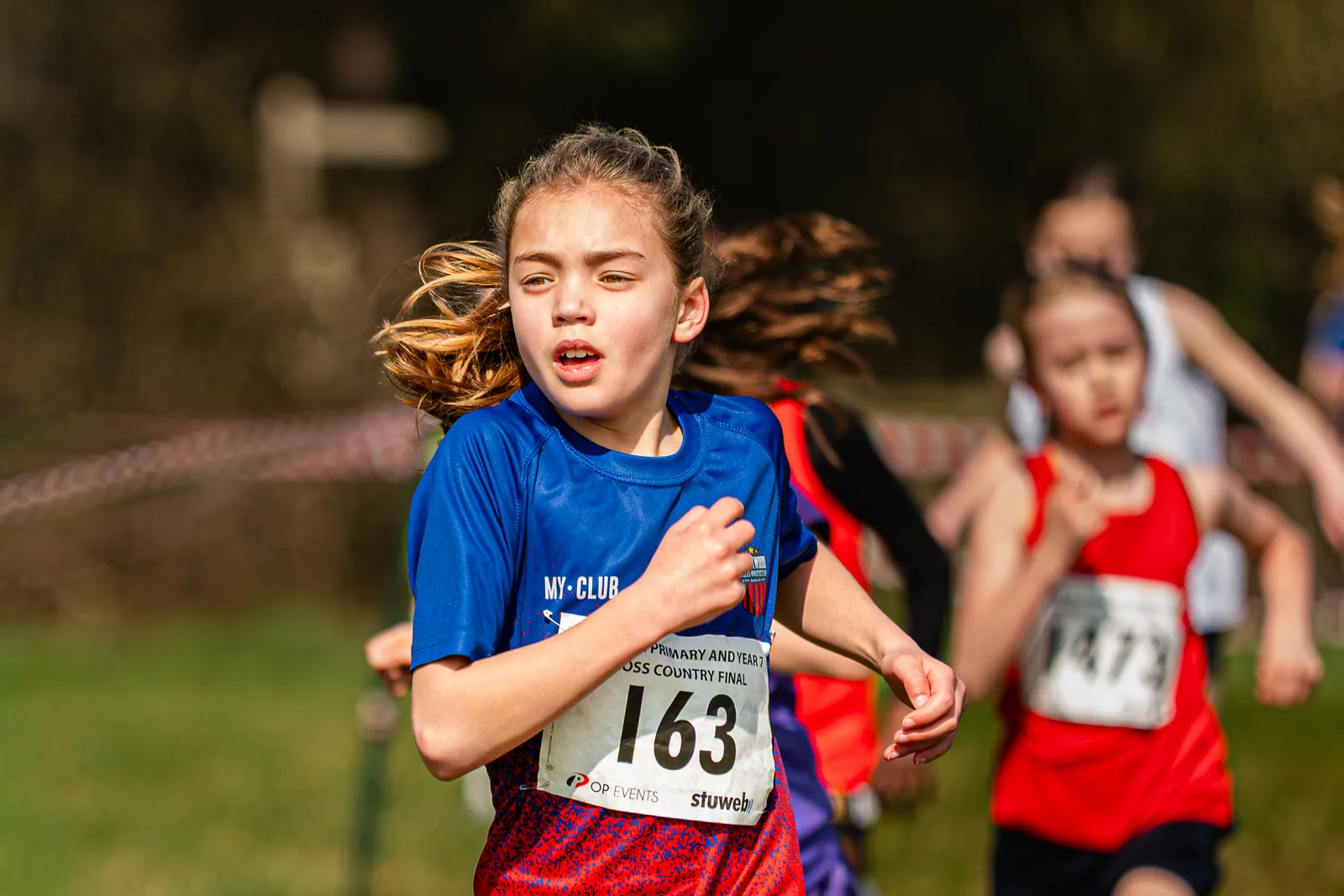 Brentwood Beagles athletes at the Primary and Year 7 Schools National Cross Country, Stoneleigh, Leicestershire, 21 March 2026