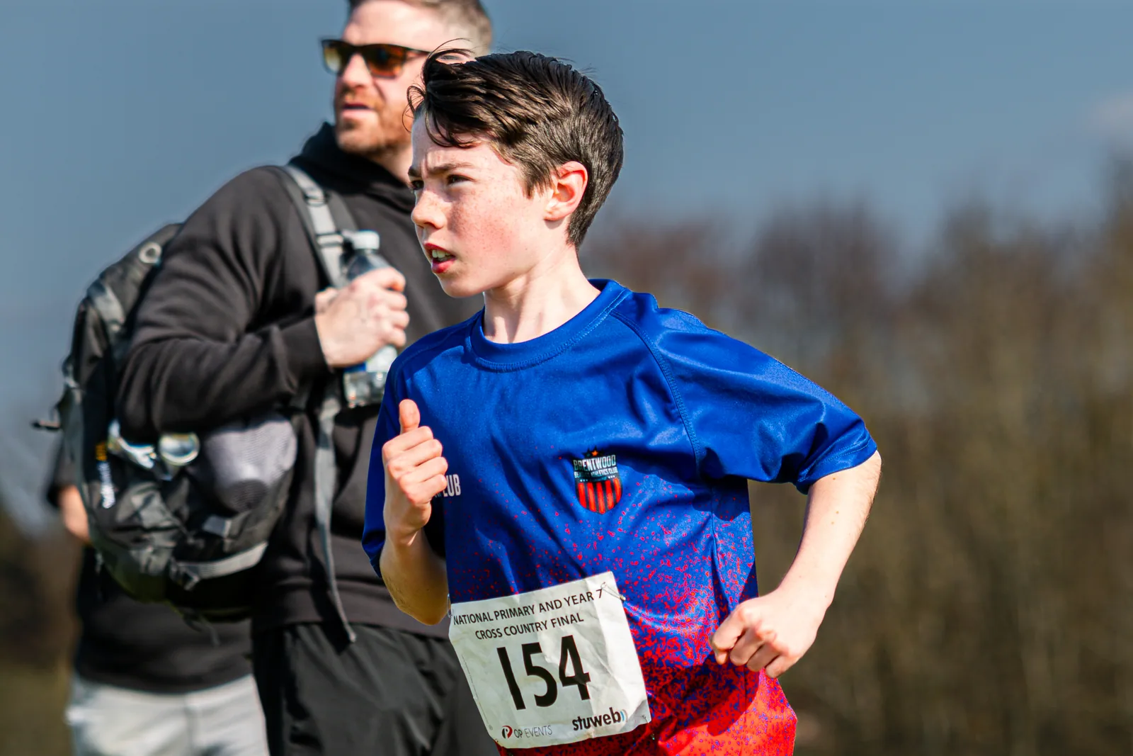 Brentwood Beagles athletes at the Primary and Year 7 Schools National Cross Country, Stoneleigh, Leicestershire, 21 March 2026