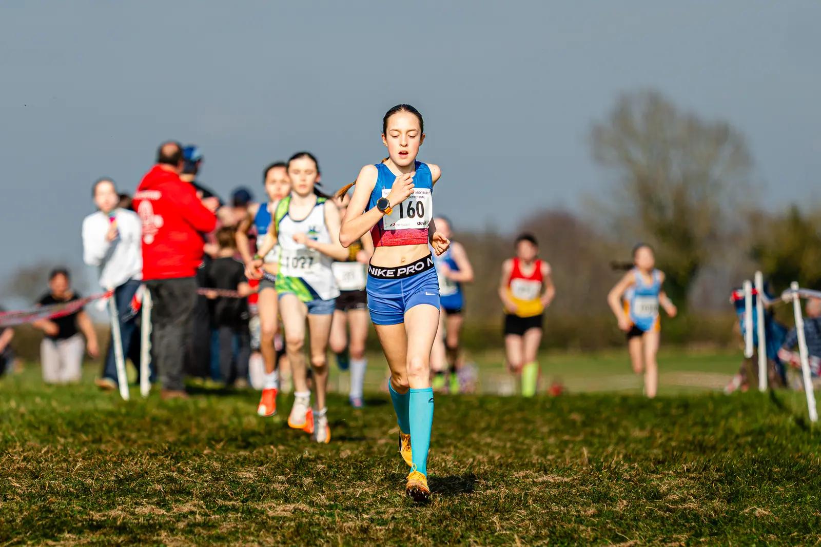 Brentwood Beagles athletes at the Primary and Year 7 Schools National Cross Country, Stoneleigh, Leicestershire, 21 March 2026