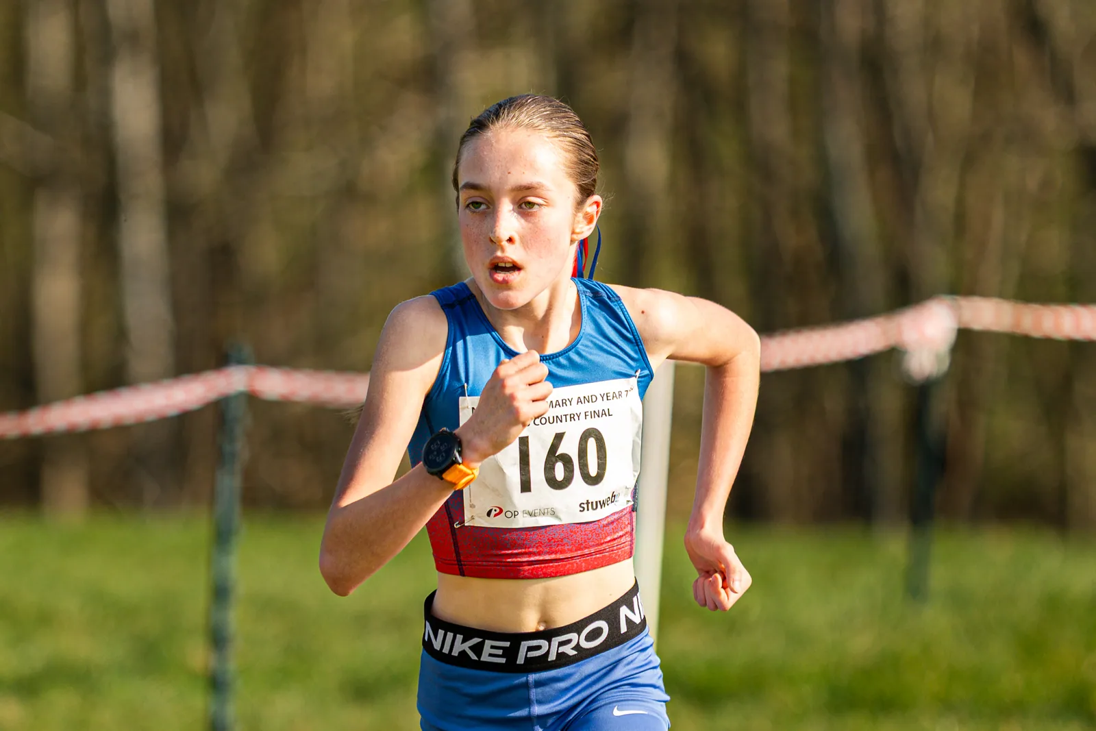 Brentwood Beagles athletes at the Primary and Year 7 Schools National Cross Country, Stoneleigh, Leicestershire, 21 March 2026