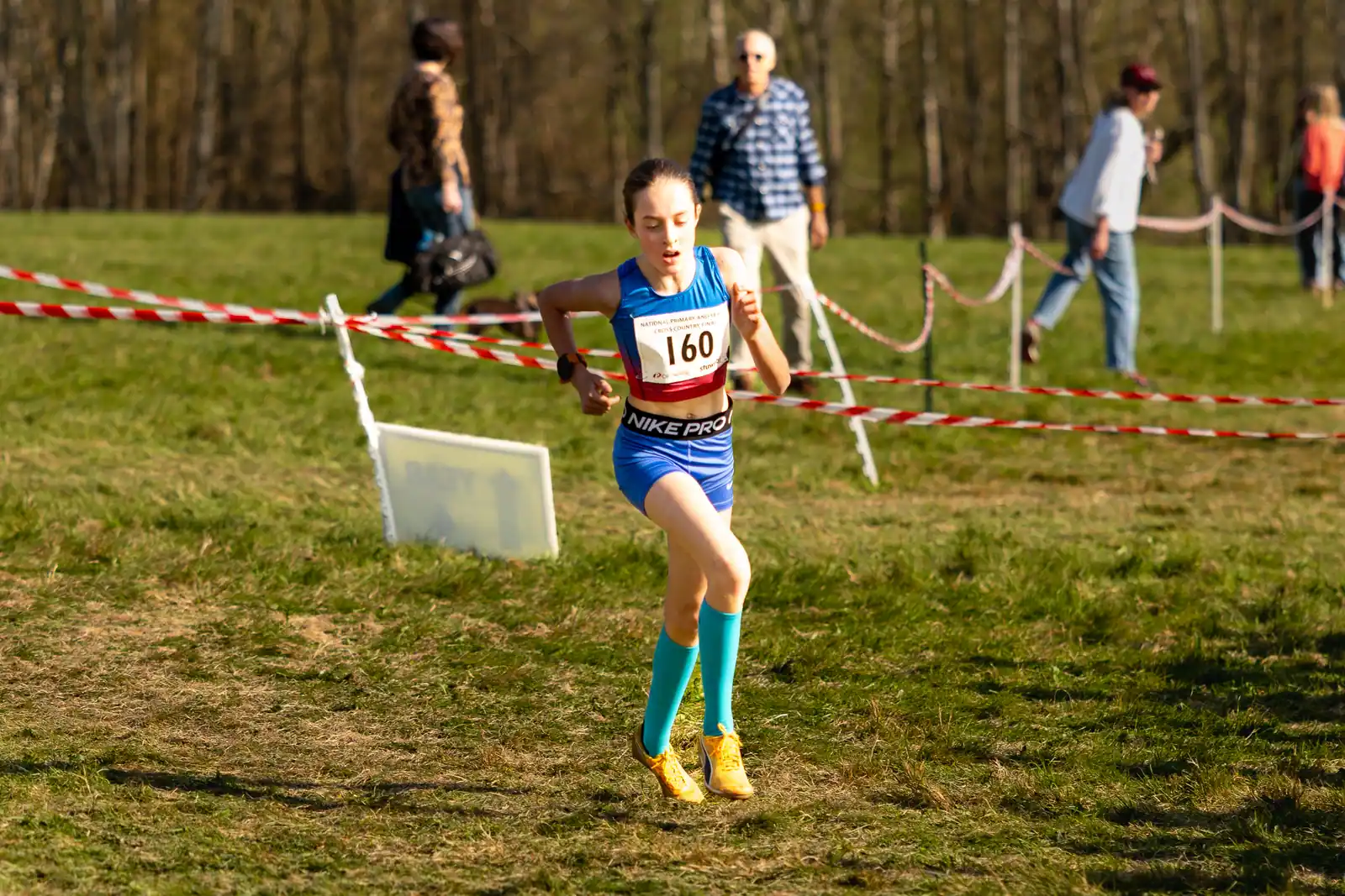 Brentwood Beagles athletes at the Primary and Year 7 Schools National Cross Country, Stoneleigh, Leicestershire, 21 March 2026