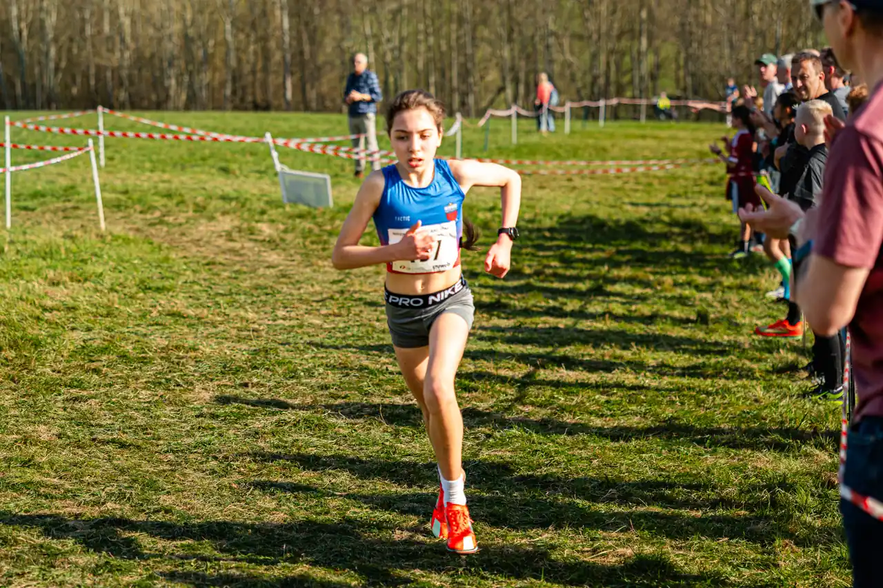 Brentwood Beagles athletes at the Primary and Year 7 Schools National Cross Country, Stoneleigh, Leicestershire, 21 March 2026