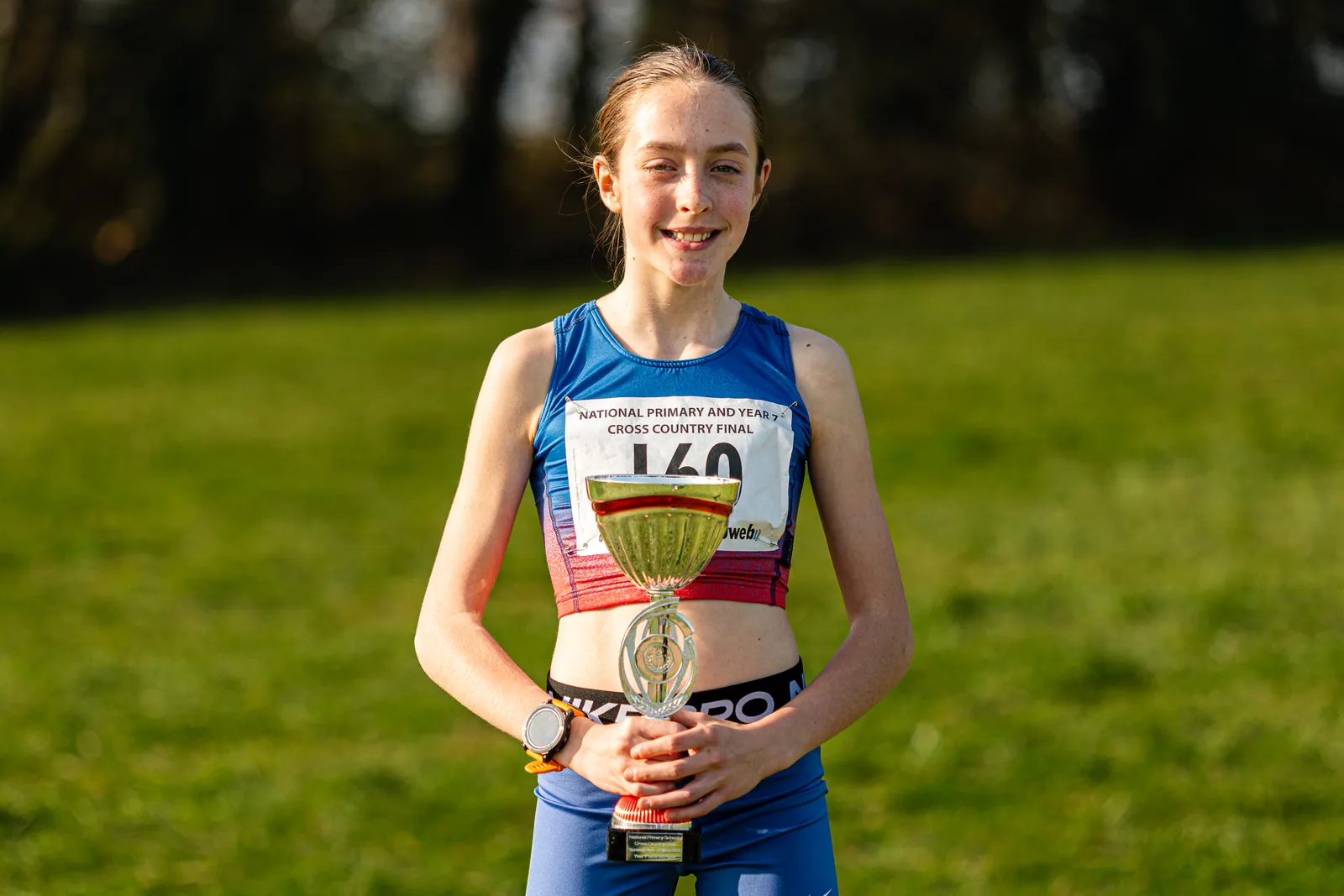 Brentwood Beagles athletes at the Primary and Year 7 Schools National Cross Country, Stoneleigh, Leicestershire, 21 March 2026