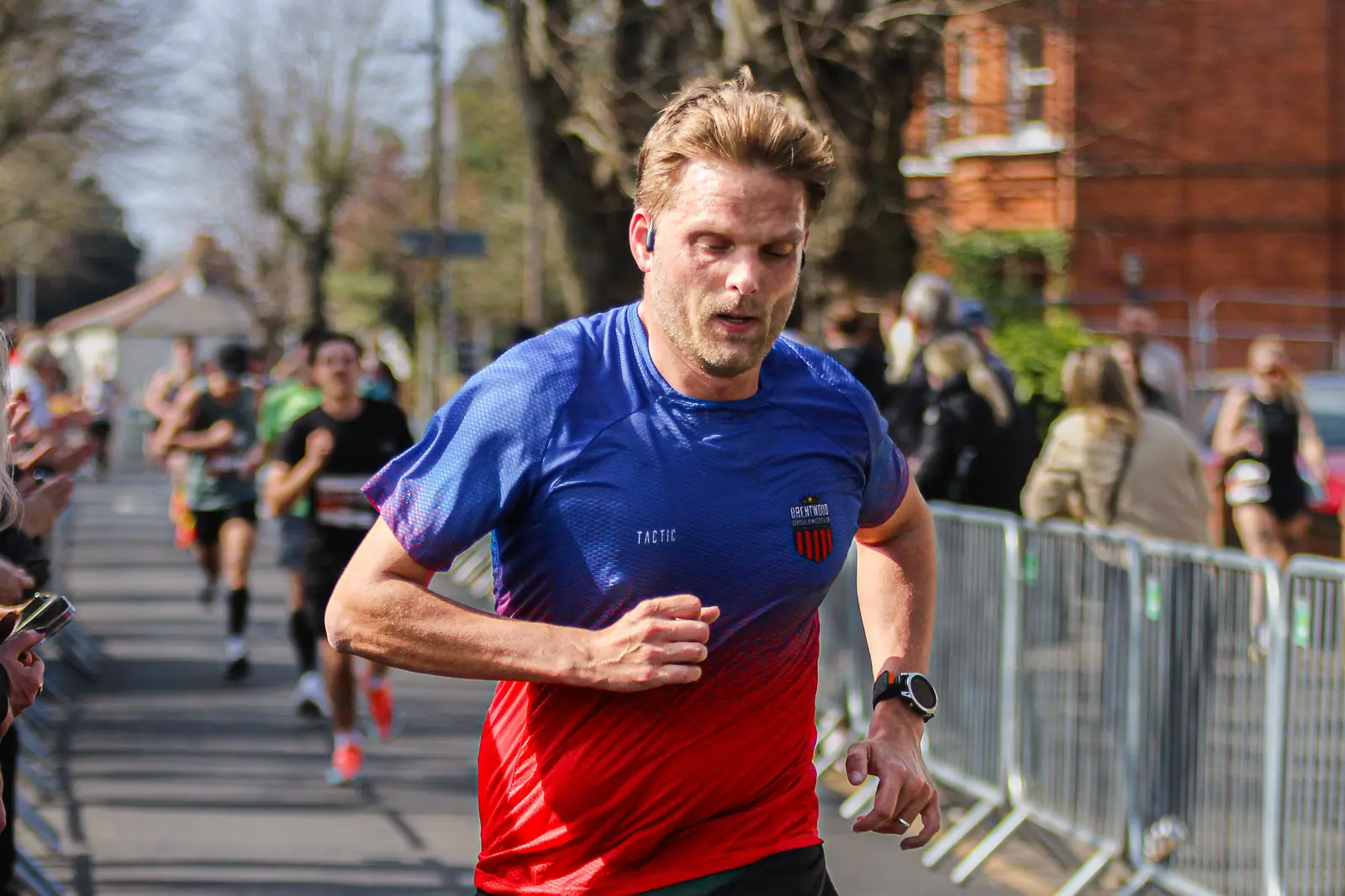 Brentwood Beagles athletes at the Brentwood Half Marathon, Brentwood, 22 March 2026