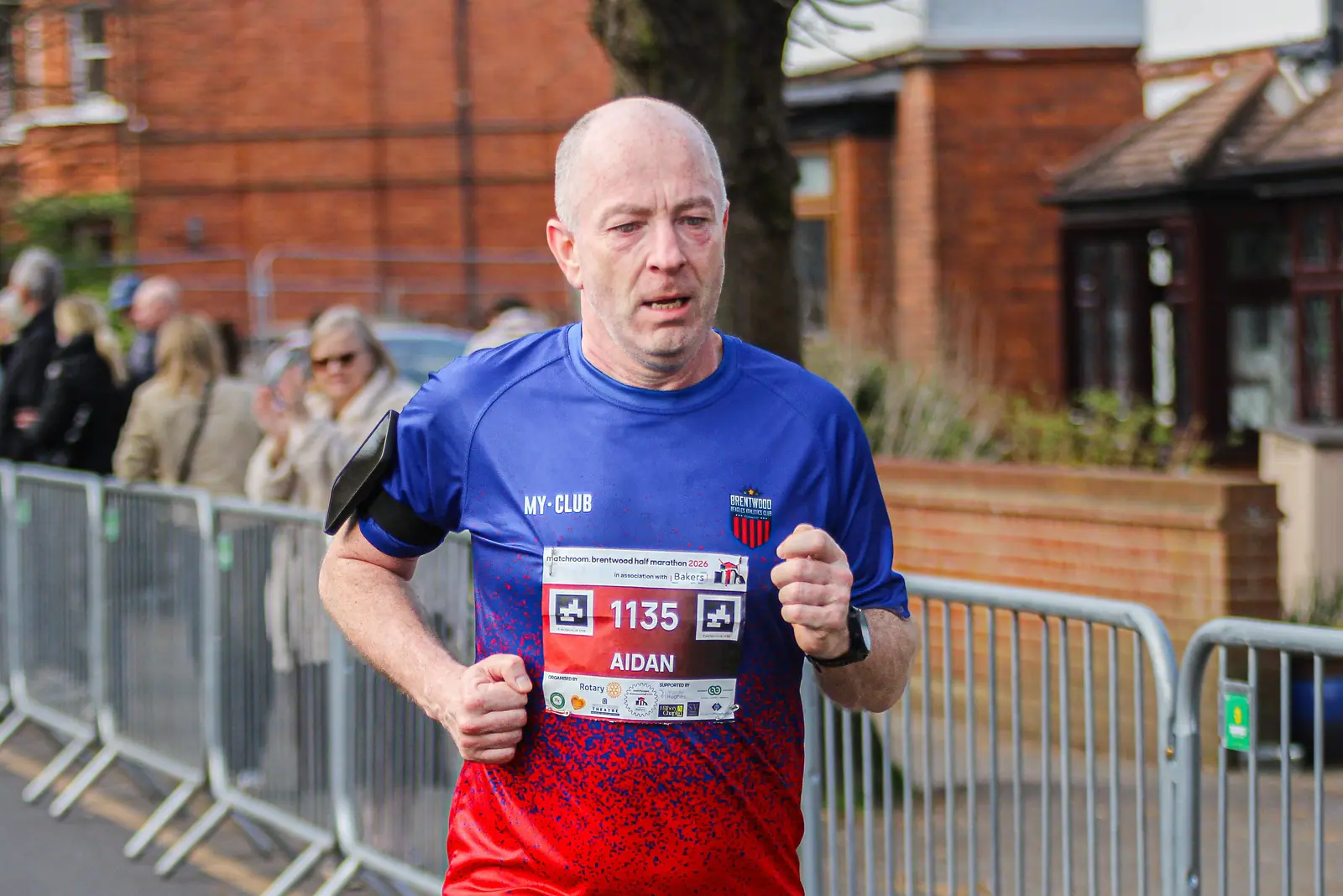 Brentwood Beagles athletes at the Brentwood Half Marathon, Brentwood, 22 March 2026