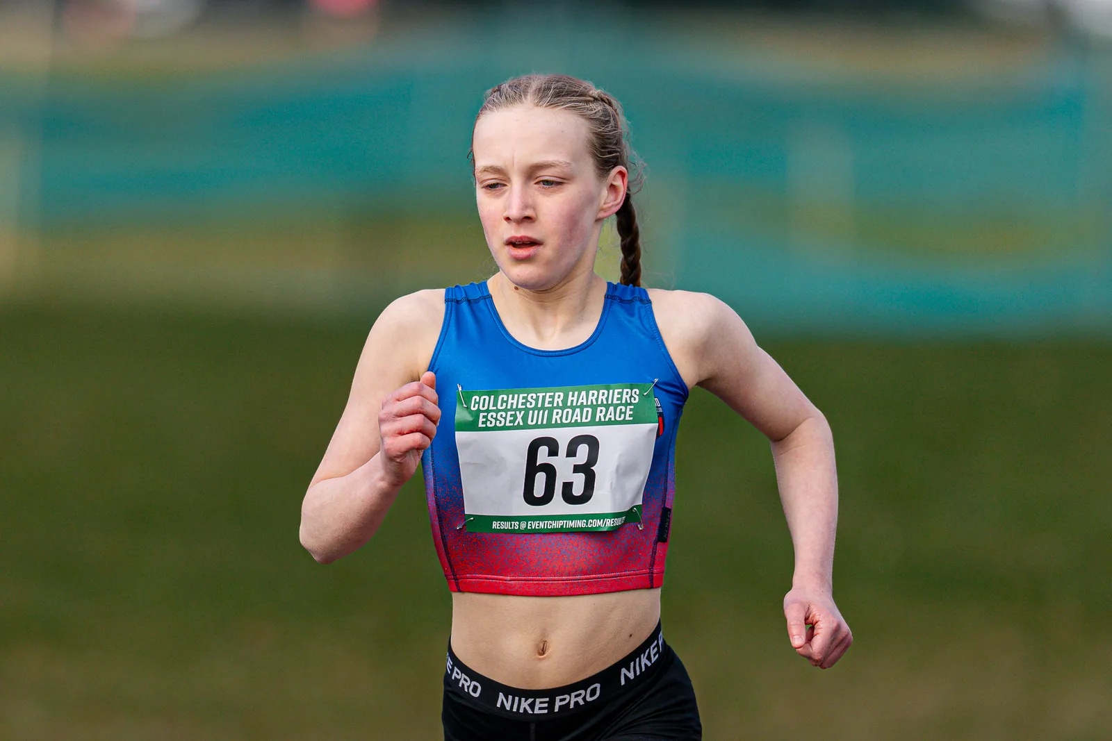 Brentwood Beagles athletes at the Essex Road Relay Championships, Colchester, 22 March 2026