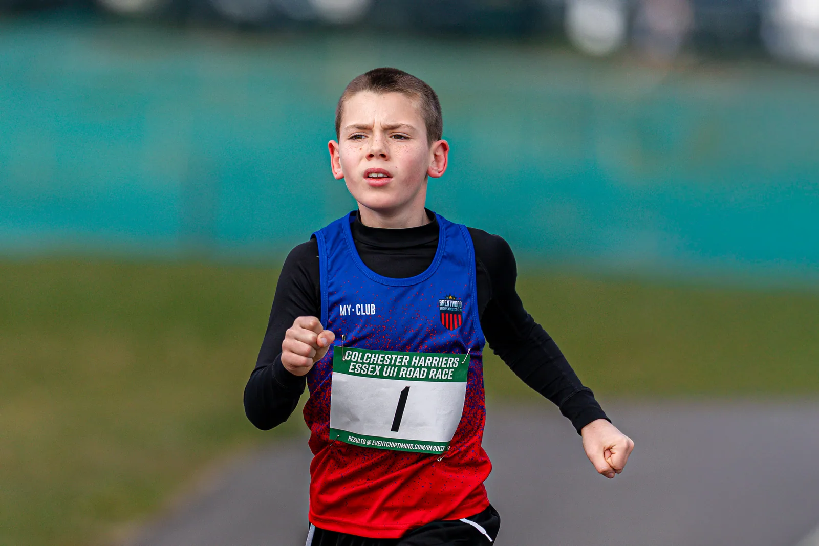 Brentwood Beagles athletes at the Essex Road Relay Championships, Colchester, 22 March 2026