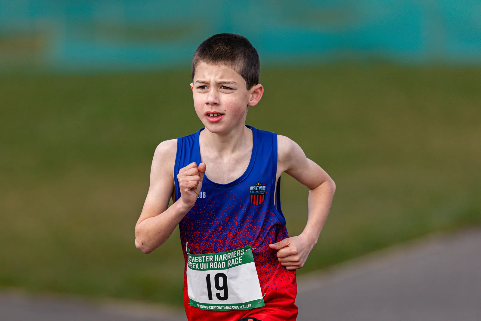 Brentwood Beagles athletes at the Essex Road Relay Championships, Colchester, 22 March 2026