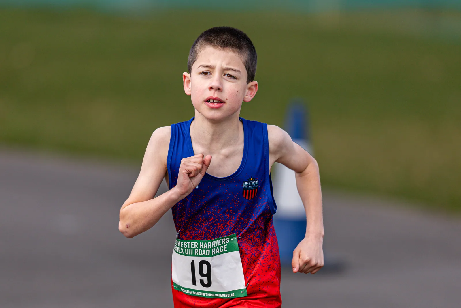Brentwood Beagles athletes at the Essex Road Relay Championships, Colchester, 22 March 2026