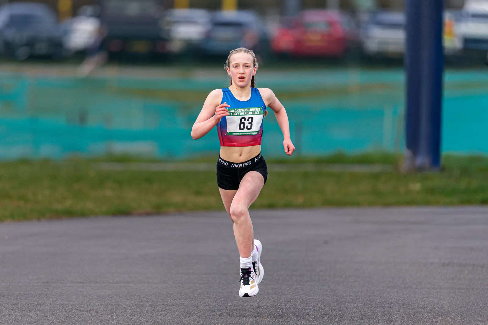 Brentwood Beagles athletes at the Essex Road Relay Championships, Colchester, 22 March 2026